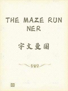 THE MAZE RUNNER